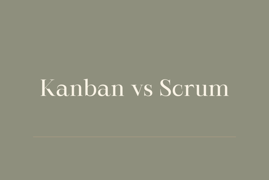 Kanban vs Scrum, Kanban ve Scrum Farkları
